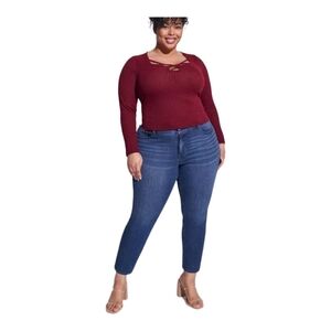 Torrid Midfit Super Soft Super Skinny Jeans Size 24T EUC